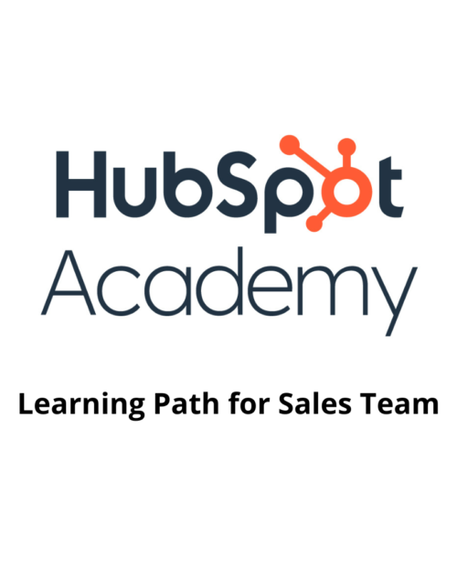 HubSpot Learning Path for Sales Team