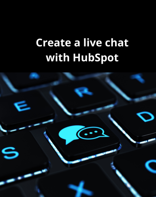Create a live chat in your website