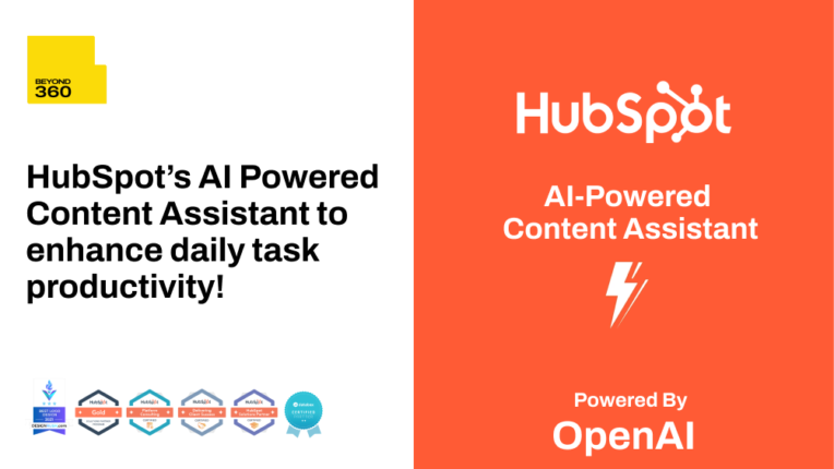 HubSpot's AI-Powered Content Assistant နဲ့ productivity ကို နှစ်ဆမြှင့်လို့ရနိုင်တော့မှာလား ?