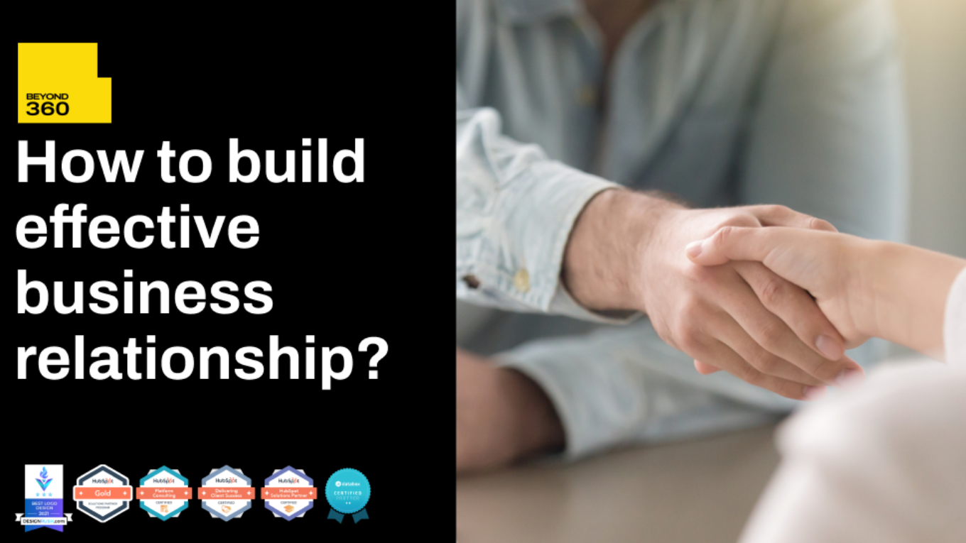 How To Build Effective Business Relationship