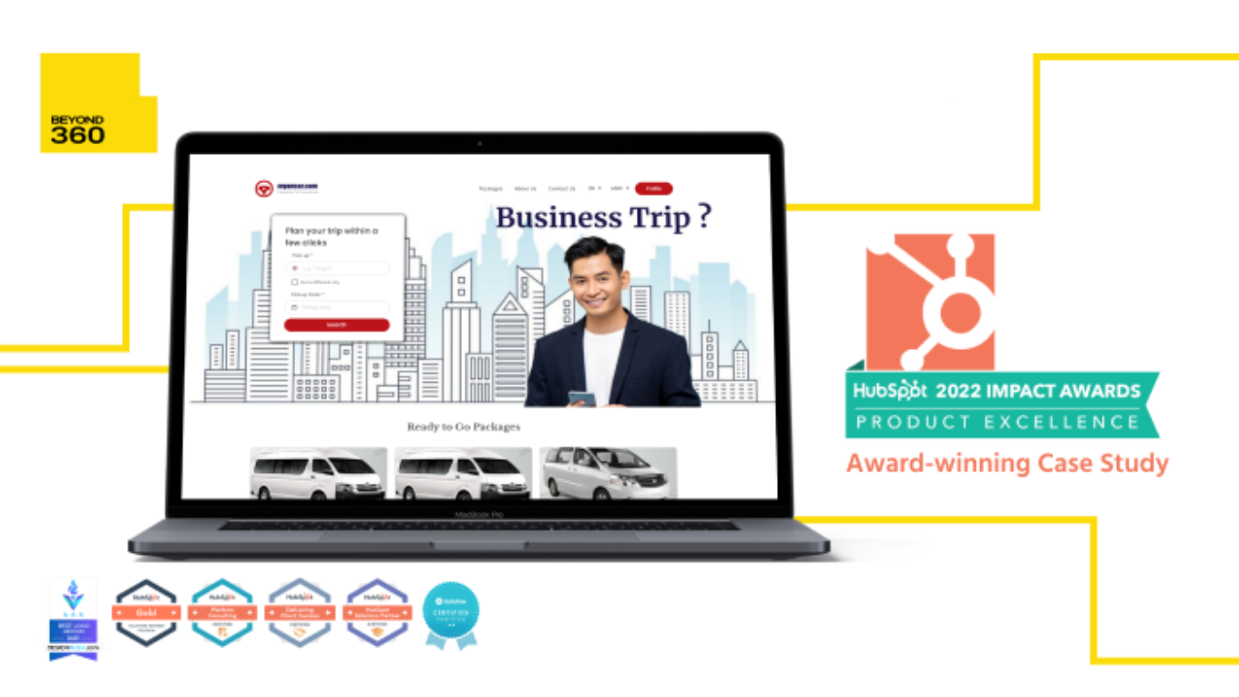 How a Myanmar Car Rental Marketplace improved their Marketing Campaigns Effectiveness with HubSpot